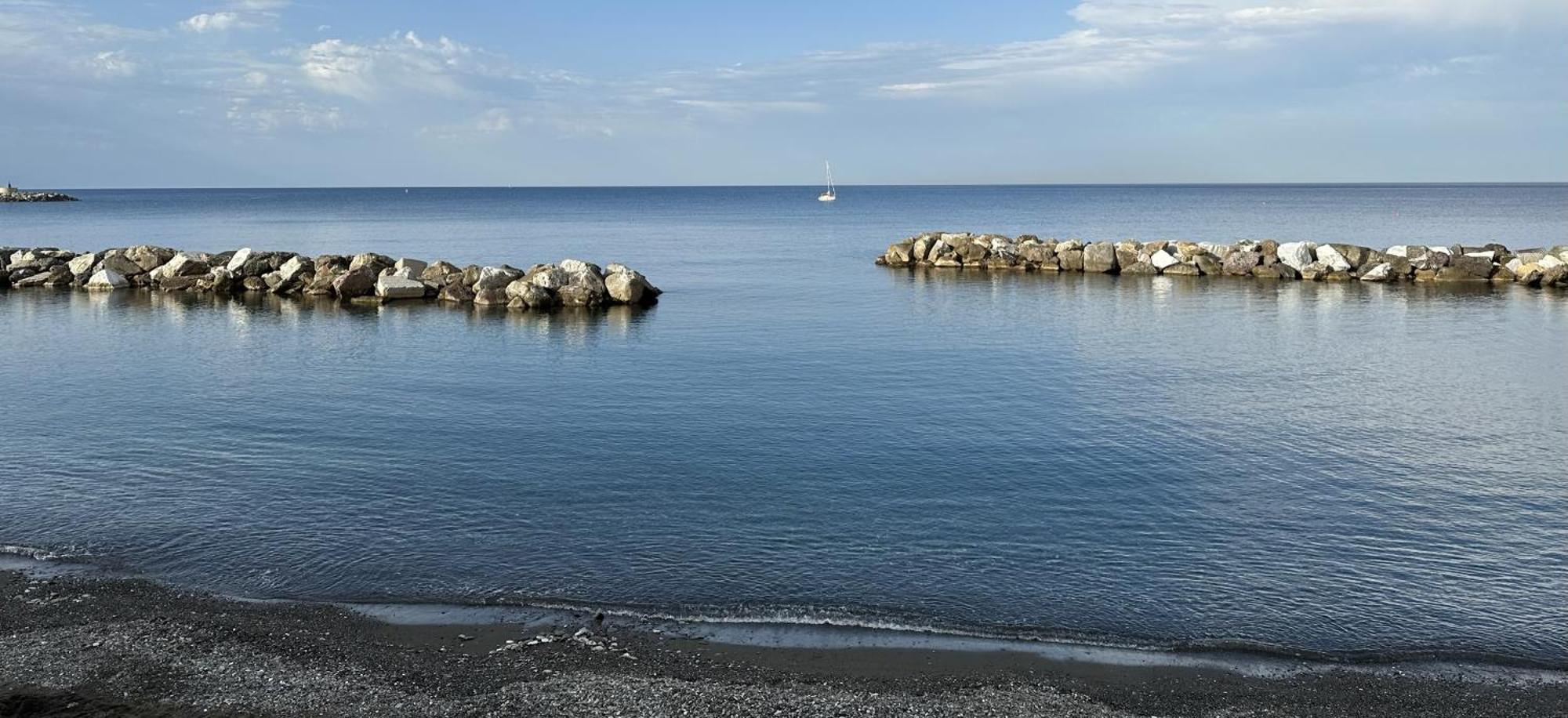 Ferienwohnung Attico Fronte Mare Residenza Matilde Chiavari Exterior foto