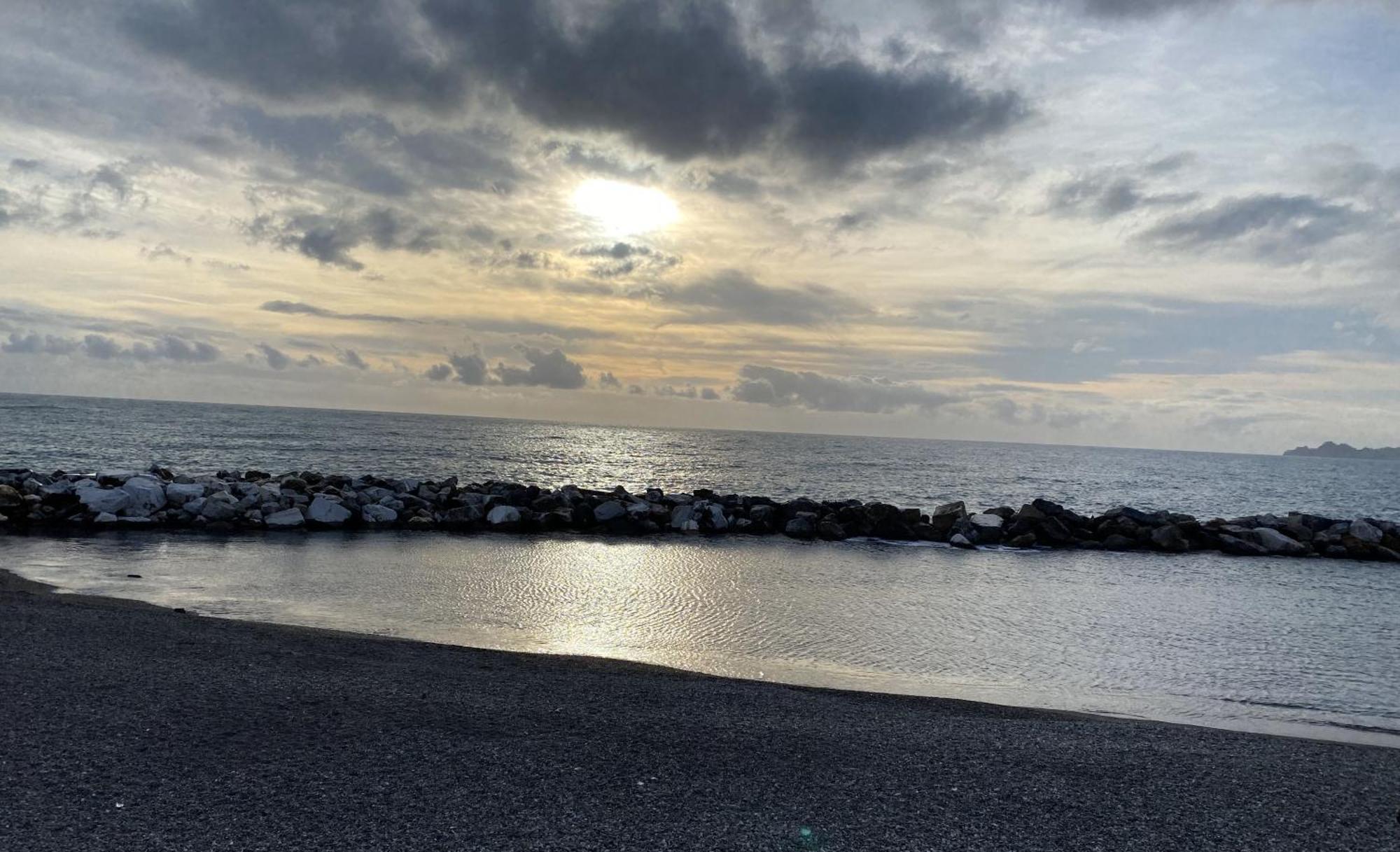 Ferienwohnung Attico Fronte Mare Residenza Matilde Chiavari Exterior foto