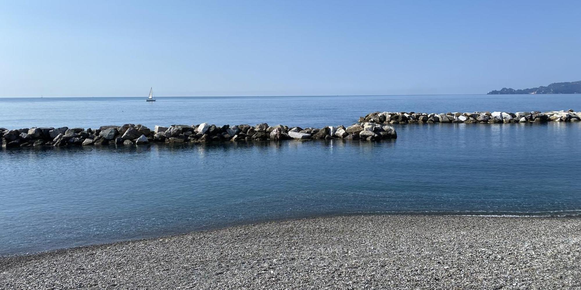 Ferienwohnung Attico Fronte Mare Residenza Matilde Chiavari Exterior foto