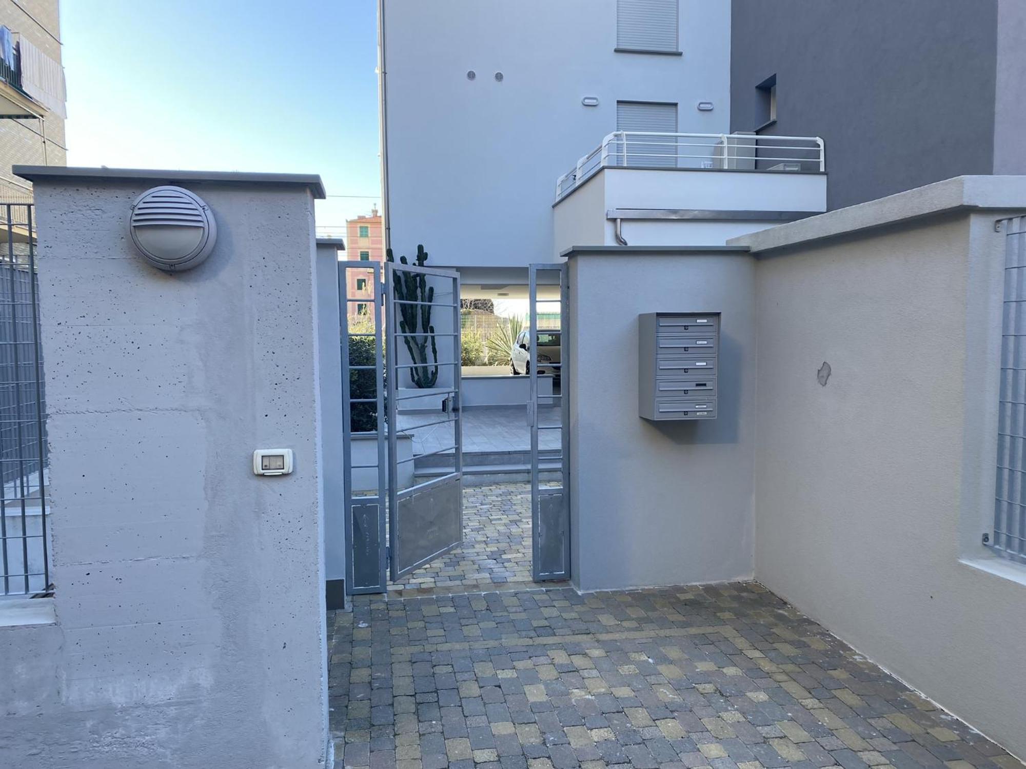 Ferienwohnung Attico Fronte Mare Residenza Matilde Chiavari Exterior foto