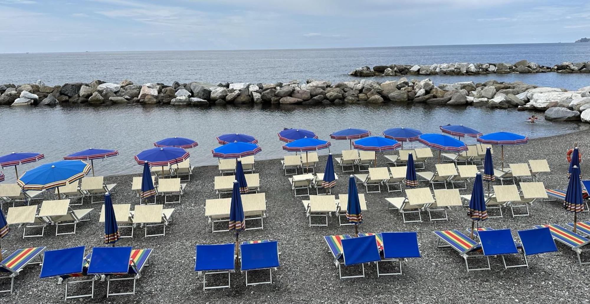 Ferienwohnung Attico Fronte Mare Residenza Matilde Chiavari Exterior foto
