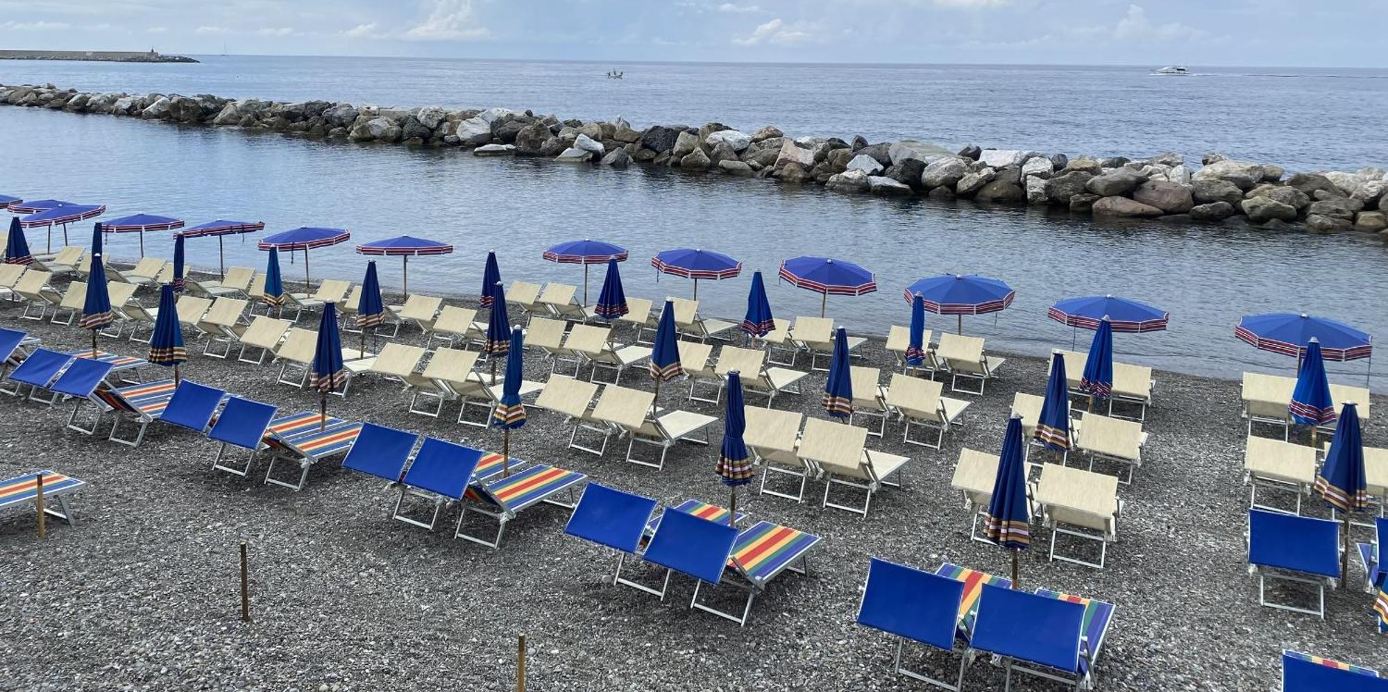 Ferienwohnung Attico Fronte Mare Residenza Matilde Chiavari Exterior foto