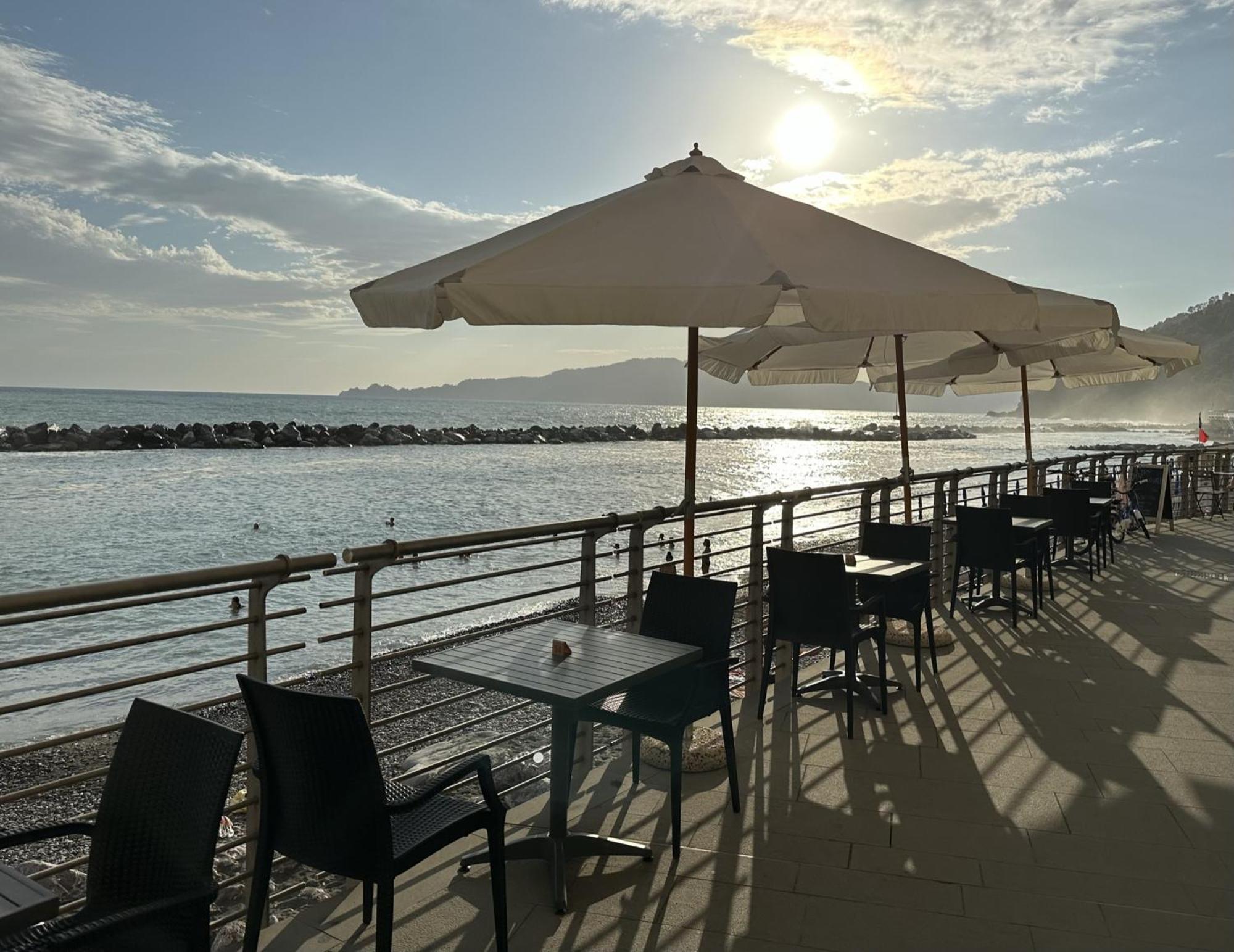 Ferienwohnung Attico Fronte Mare Residenza Matilde Chiavari Exterior foto
