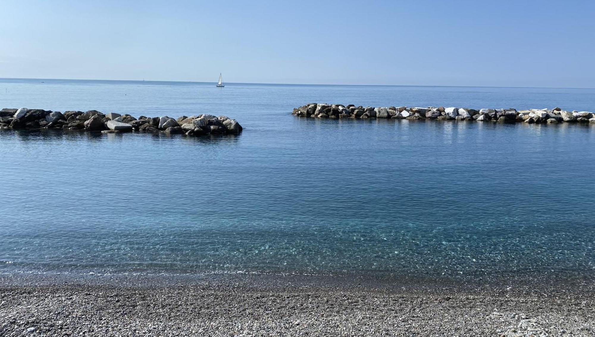 Ferienwohnung Attico Fronte Mare Residenza Matilde Chiavari Exterior foto