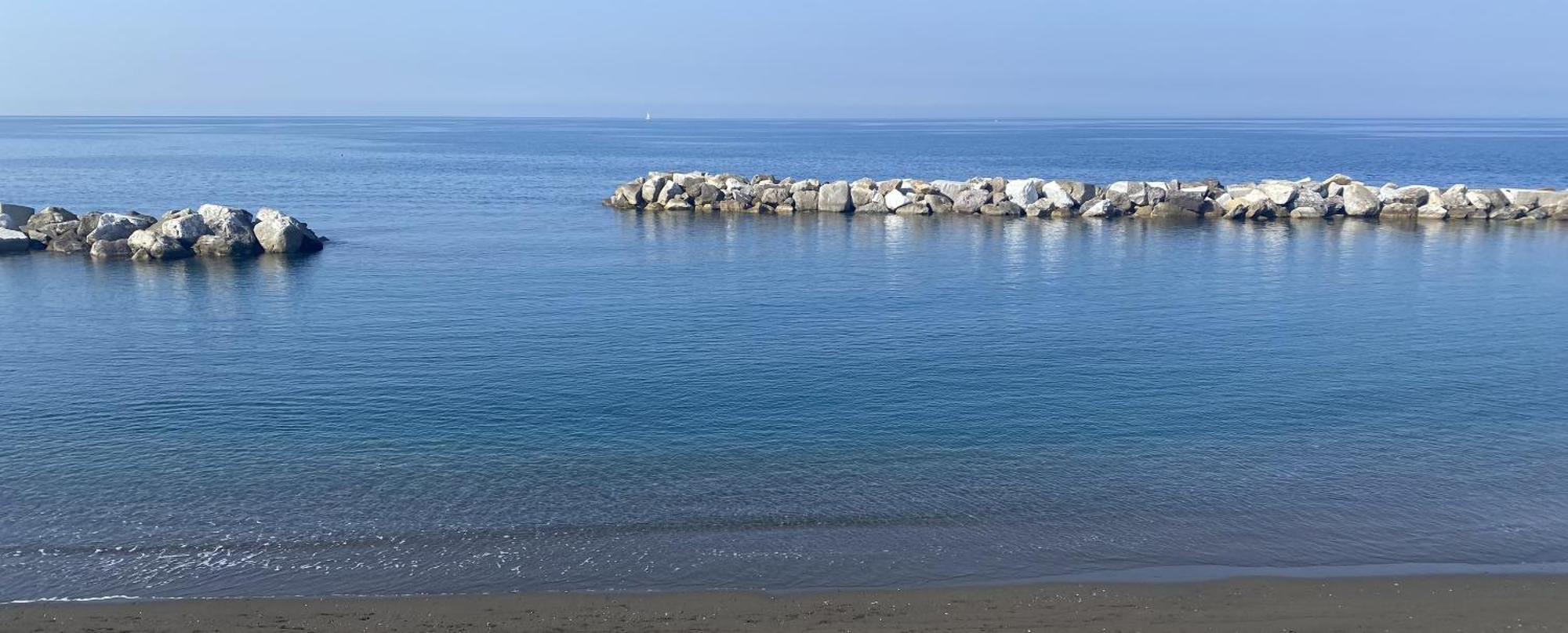 Ferienwohnung Attico Fronte Mare Residenza Matilde Chiavari Exterior foto