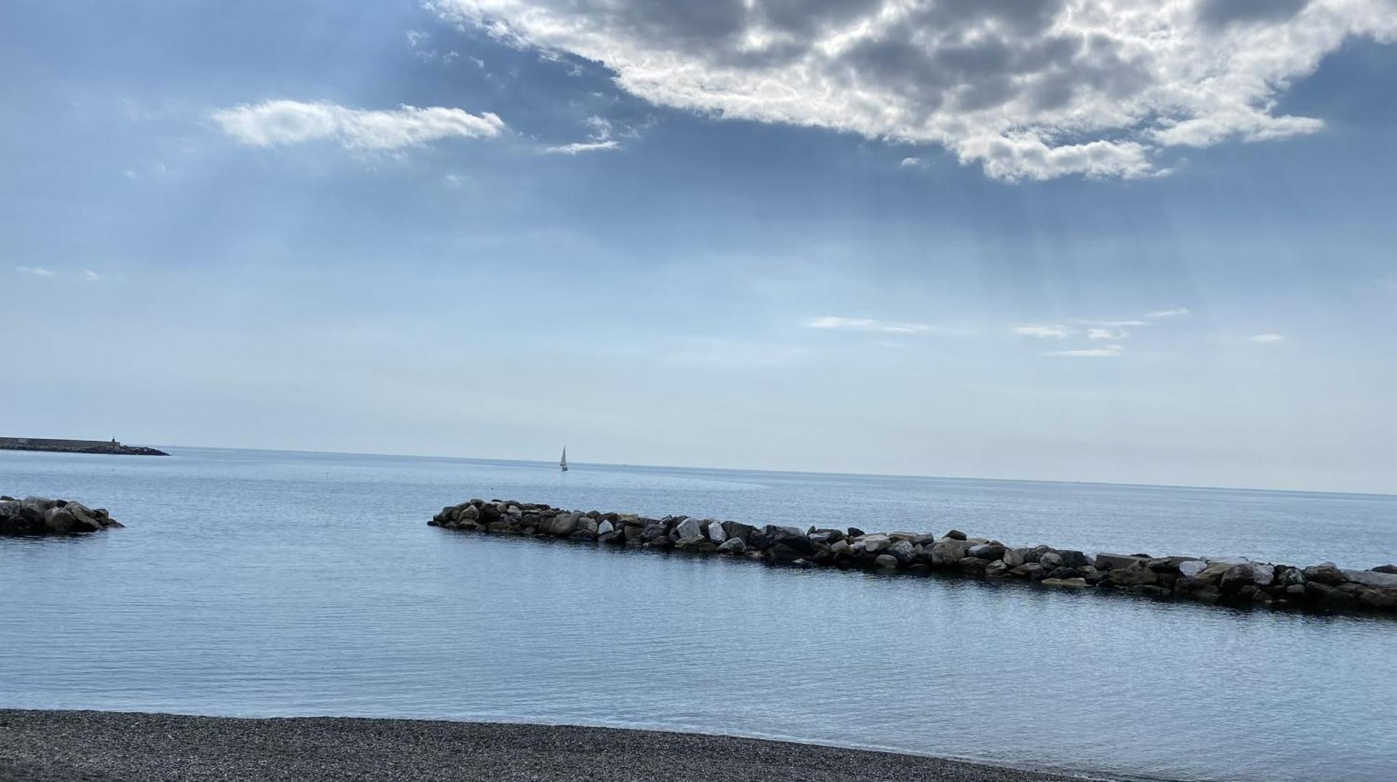 Ferienwohnung Attico Fronte Mare Residenza Matilde Chiavari Exterior foto