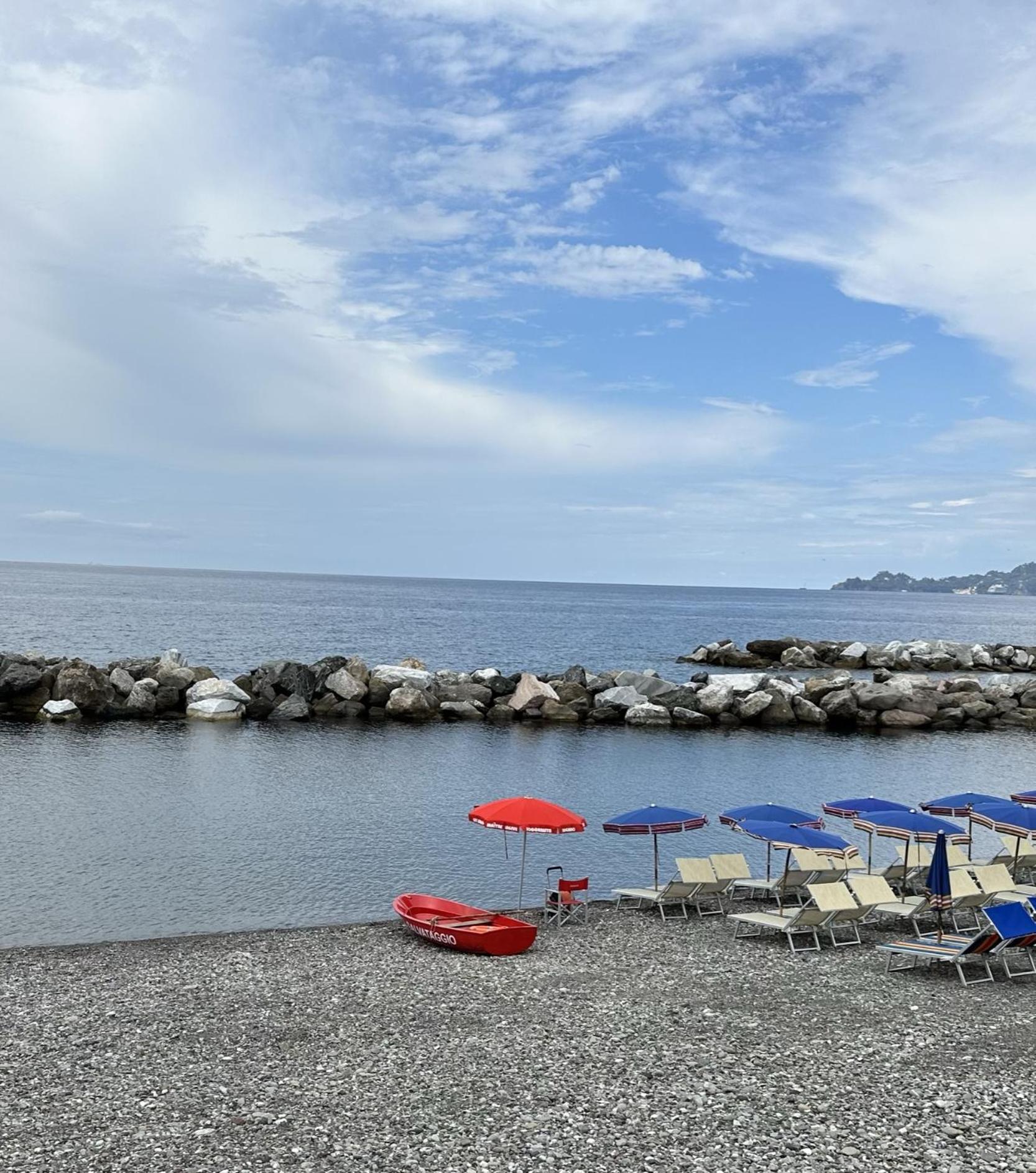 Ferienwohnung Attico Fronte Mare Residenza Matilde Chiavari Exterior foto